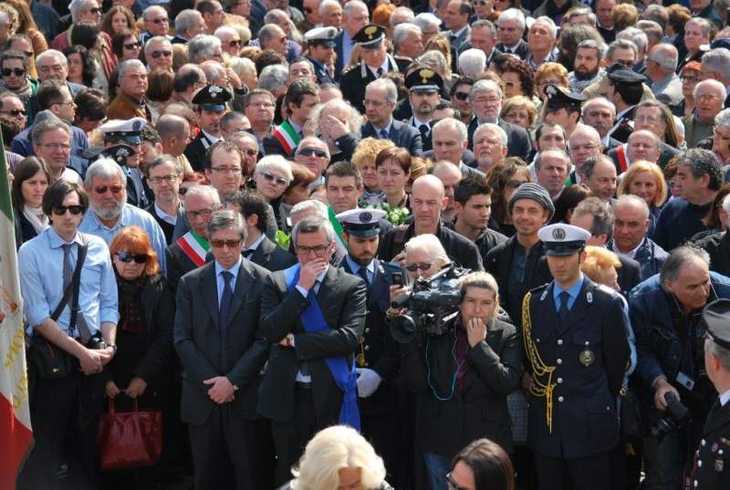 Funerali Tonino Guerra Santarcangelo di Romagna 1920-2012