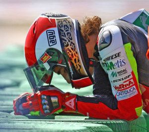 Il compianto centauro Marco Simoncelli