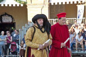 Federico da Montefeltro e Sigismondo Malatesta in corteo storico a Mondaino